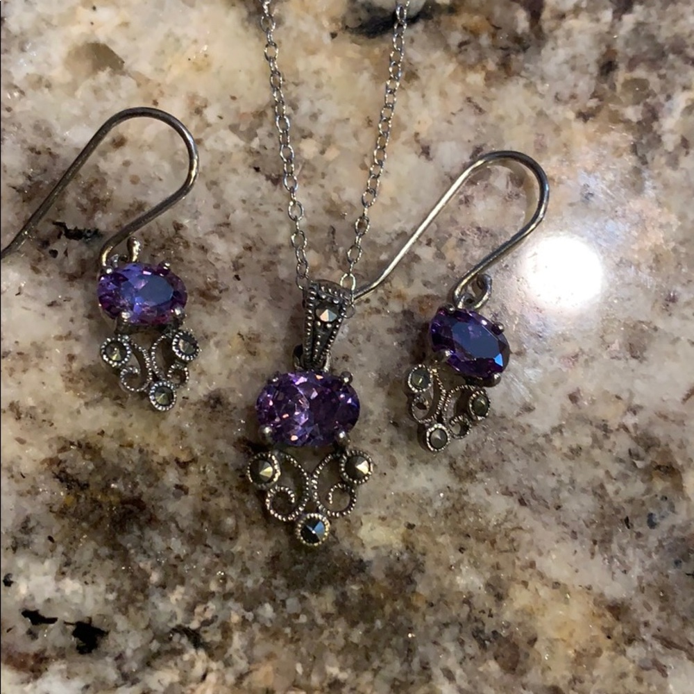 Amethyst set